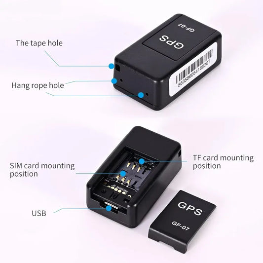 GPS Tracker Car Mobile Bike Bag Tracking Device GF07 Wireless Mini Magnetic