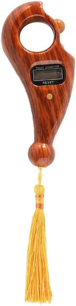 Ramzan Offer – Part 2 🌙 Digital Counter with Qibla Compass & Rotating Prayer Beads 🤲